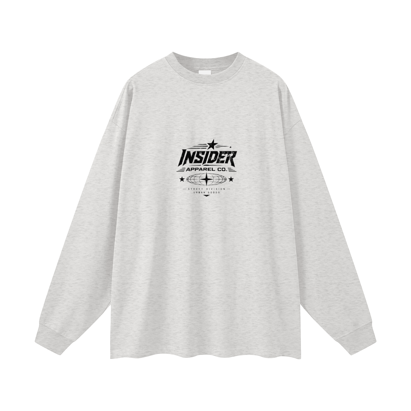 Oversized Unisex Long Sleeve T-Shirt