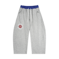 Plaid Waistband Barrel Sweatpants